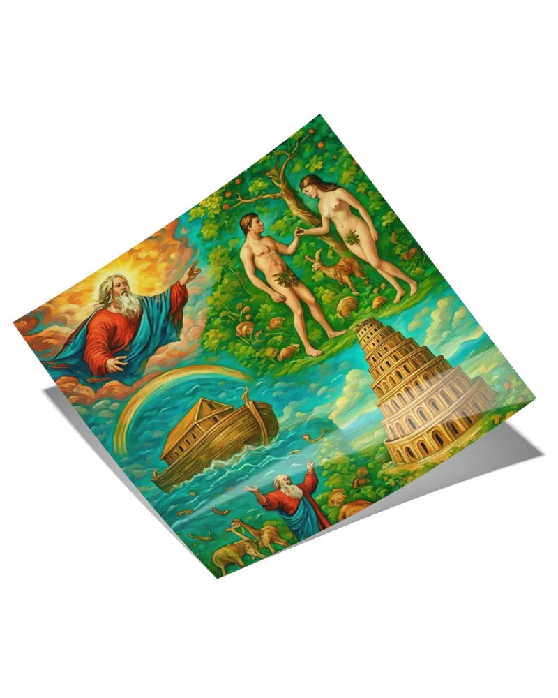 Genesis - Satin Square Poster (16x16in)