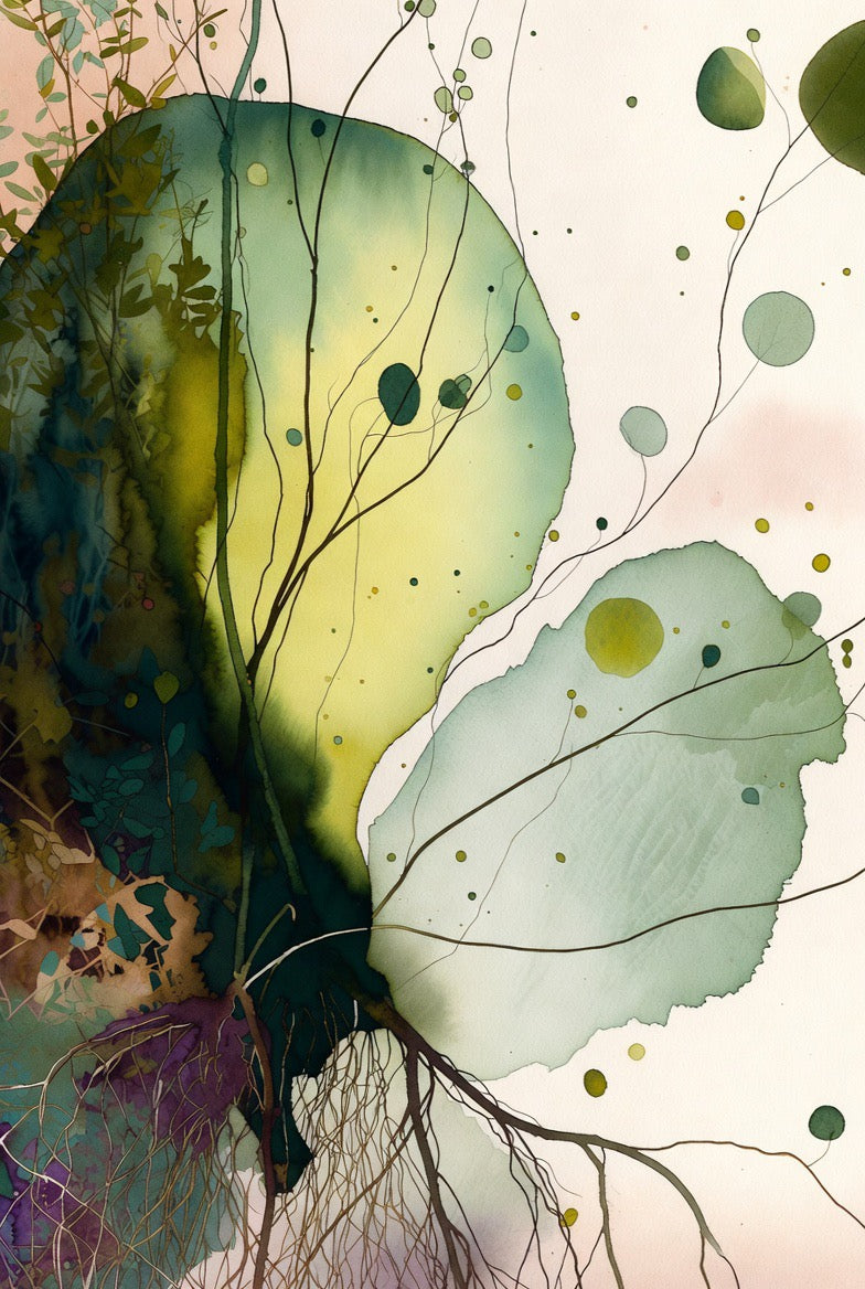 Ethereal Botanical Watercolor