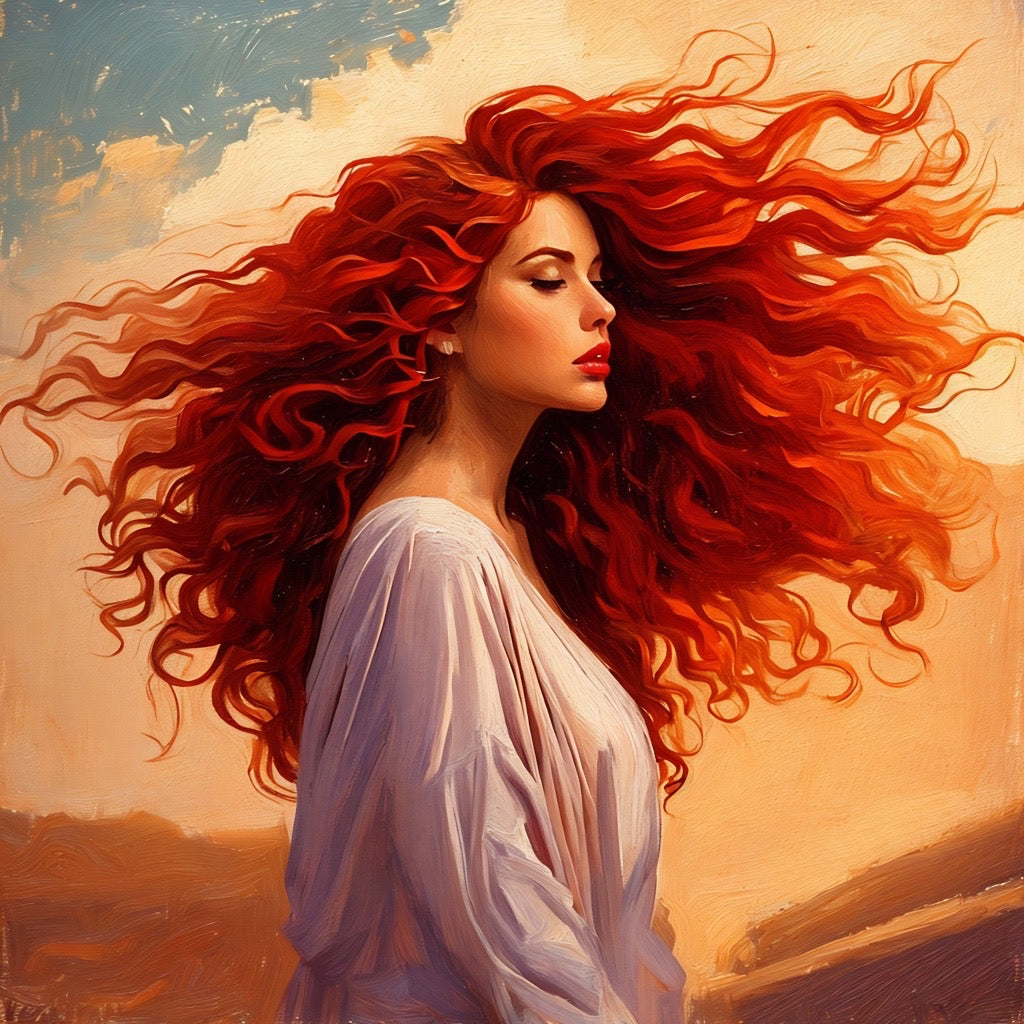 Flame of Grace - Digital Art Print