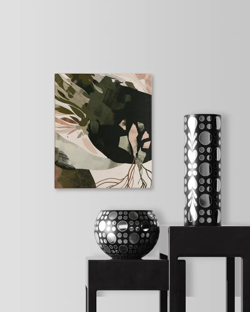 Rooted Abstraction; Ready To Hang - Canvas (8x10 inches)