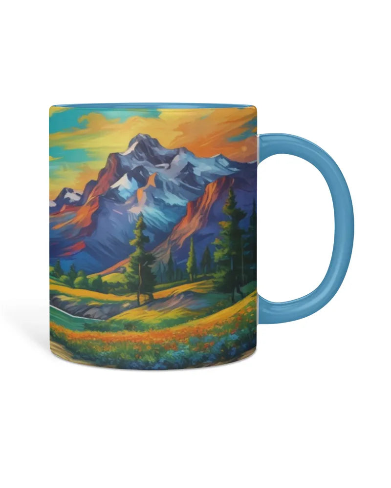 Alpine Sunset Majesty Mug