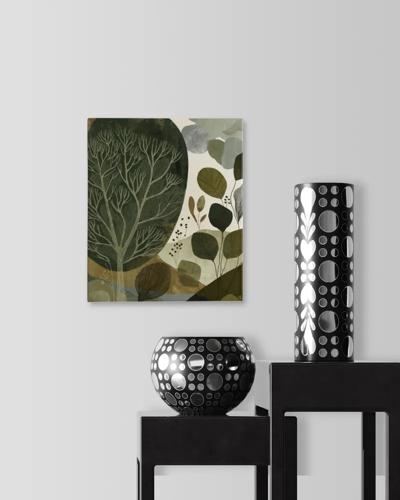 Earthen Botanicals - Ready To Hang Portrait Canvas (8x10 inches)