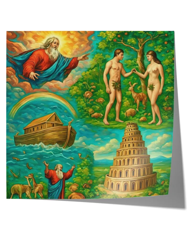 Genesis - Satin Square Poster (16x16in)