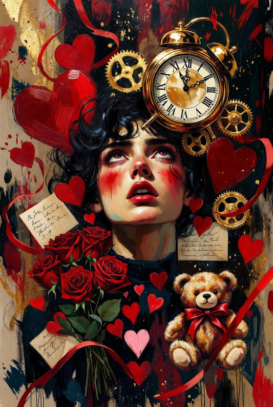 Timeless Love - Romantic Surreal Art Print