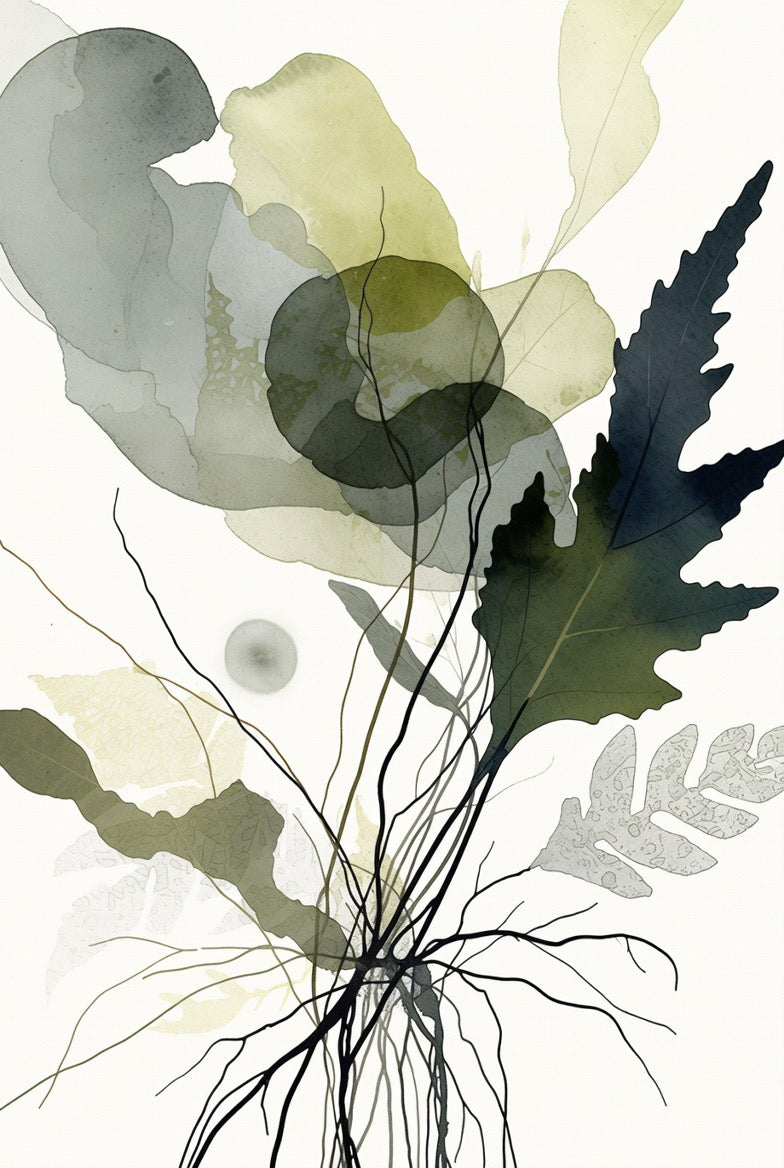 Botanical Watercolor Bouquet