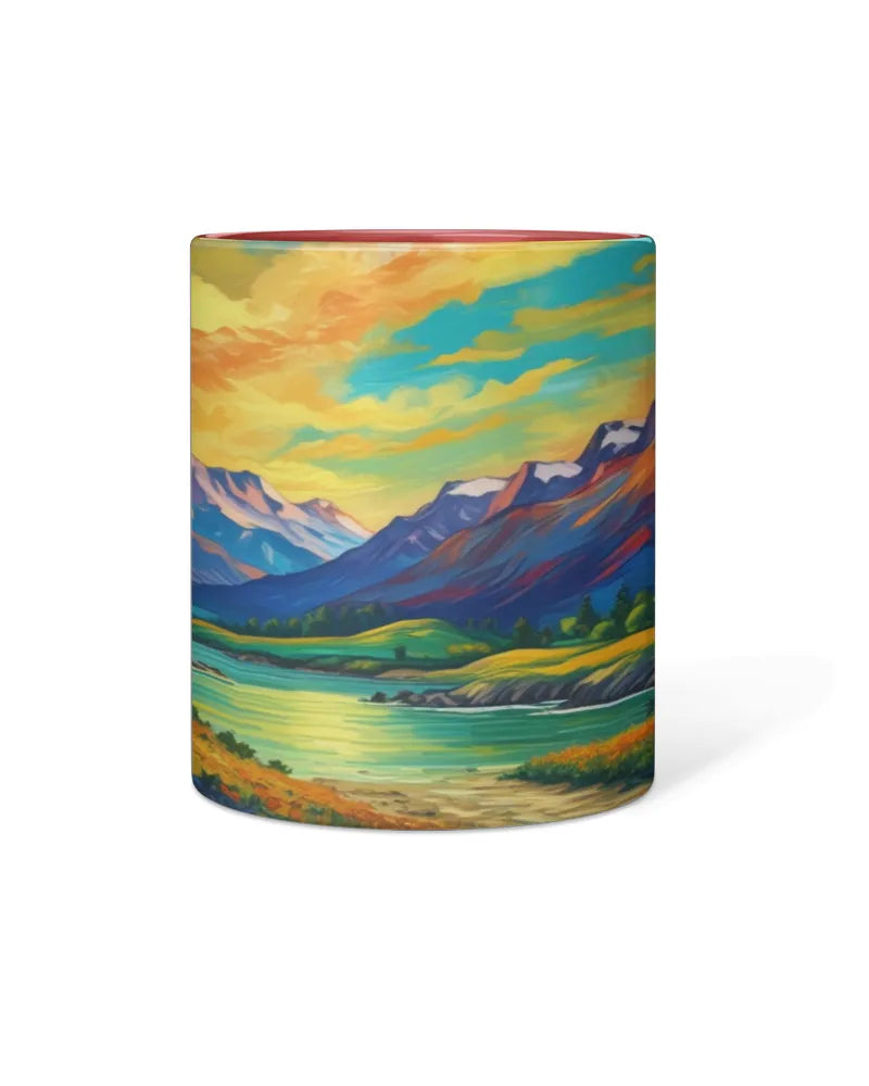 Alpine Sunset Majesty Mug