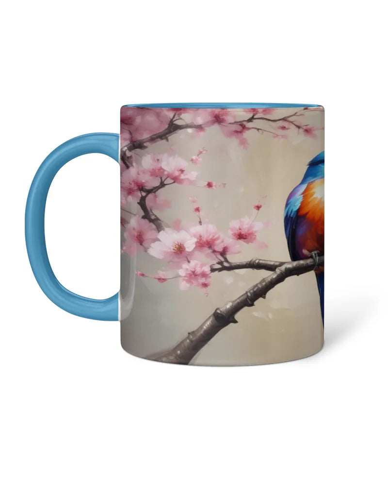 Bluebirds in Bloom Mug