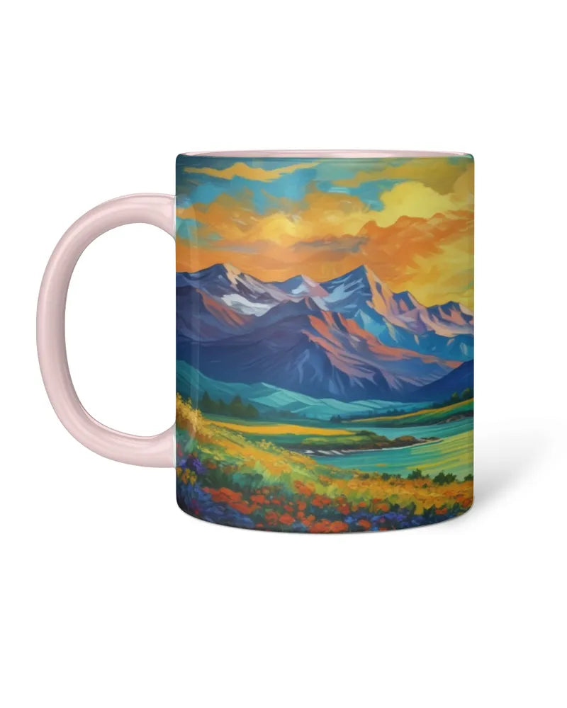 Alpine Sunset Majesty Mug