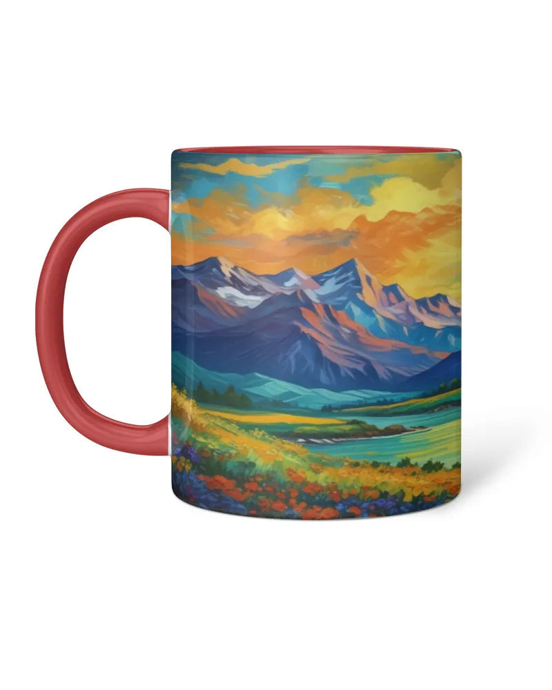 Alpine Sunset Majesty Mug