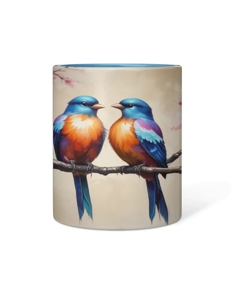 Bluebirds in Bloom Mug