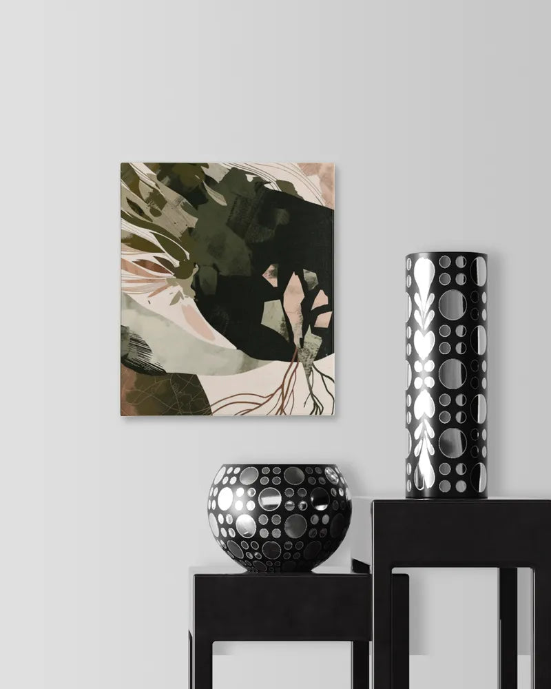 Rooted Abstraction; Ready To Hang - Canvas (8x10 inches)